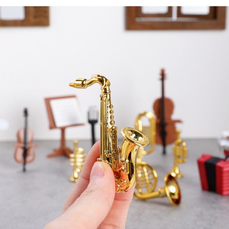 Musical Instrument Game - 1Set Home Decor Toy 1:12 Dollhouse