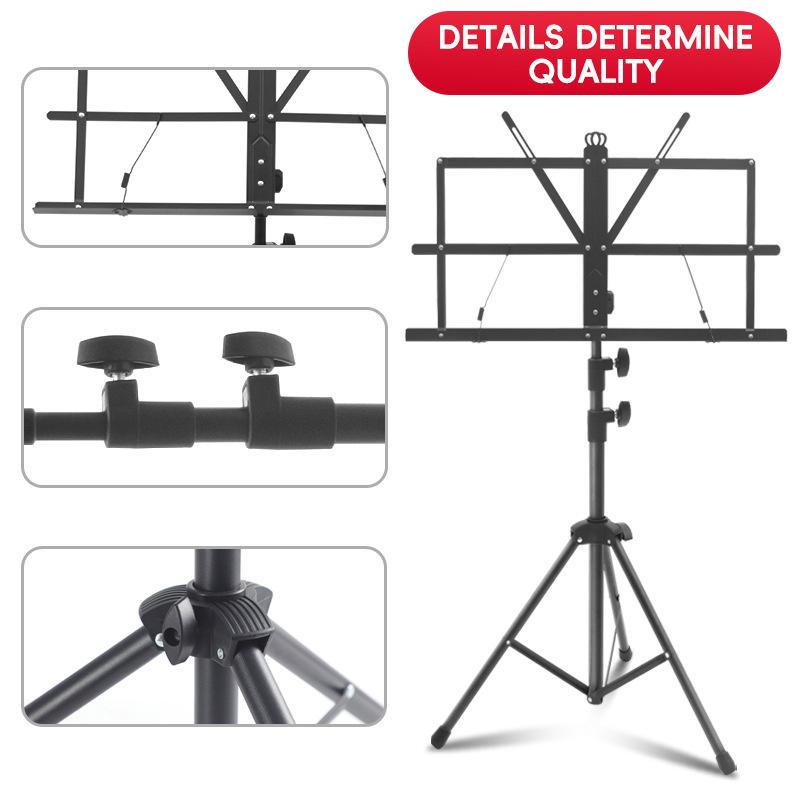 Musical Instruments List - New Music Stand 2 In 1