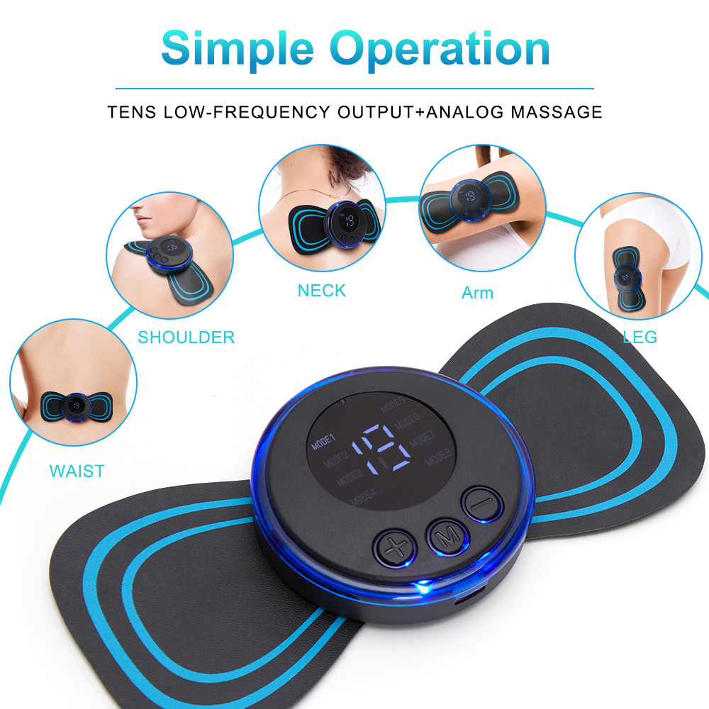 Mini Massage Patches with 8 Ma - Vibraslap Percussion avis et prix