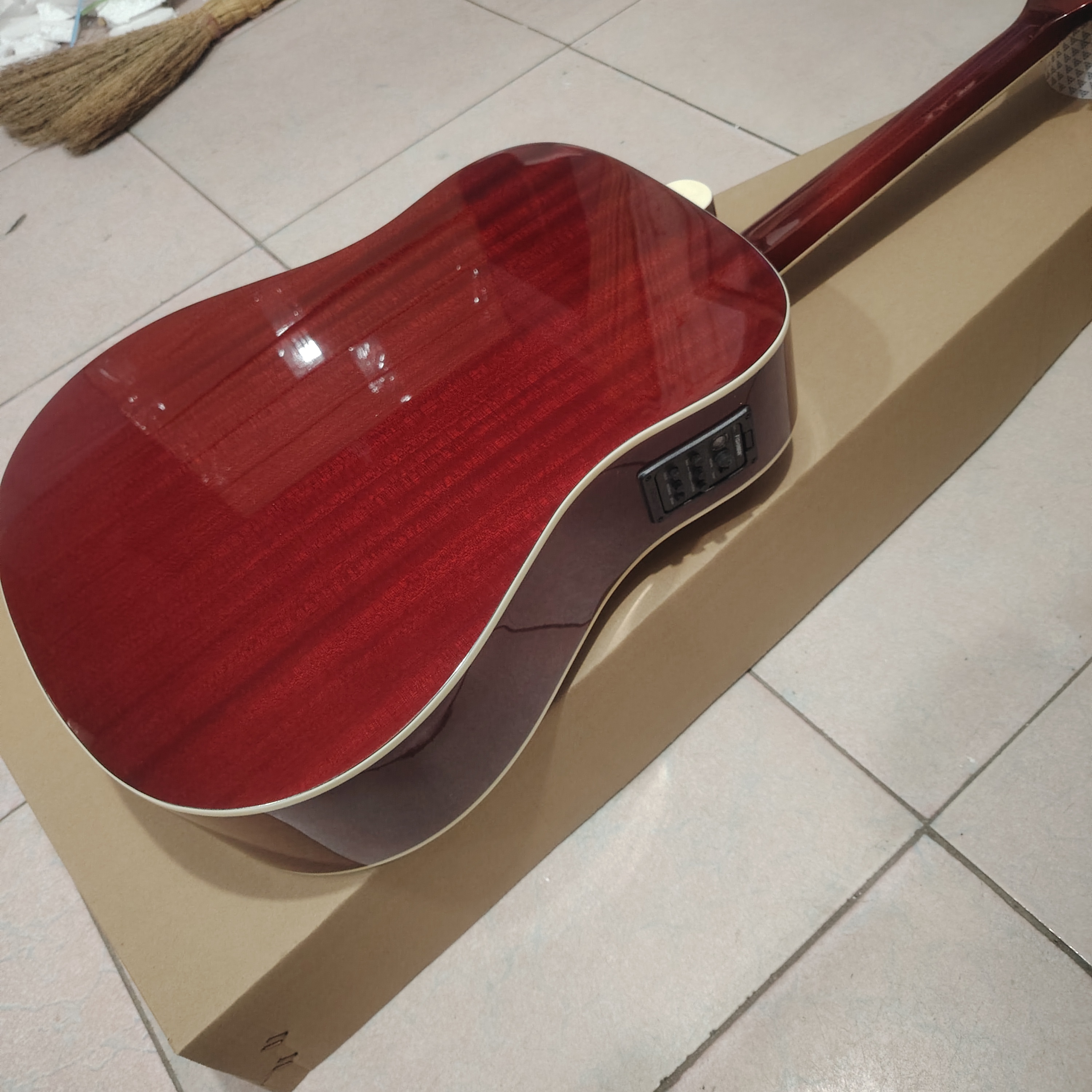 Hummingbird Style Acoustic Gui - Acoustic Guitar Dreadnought avis et prix