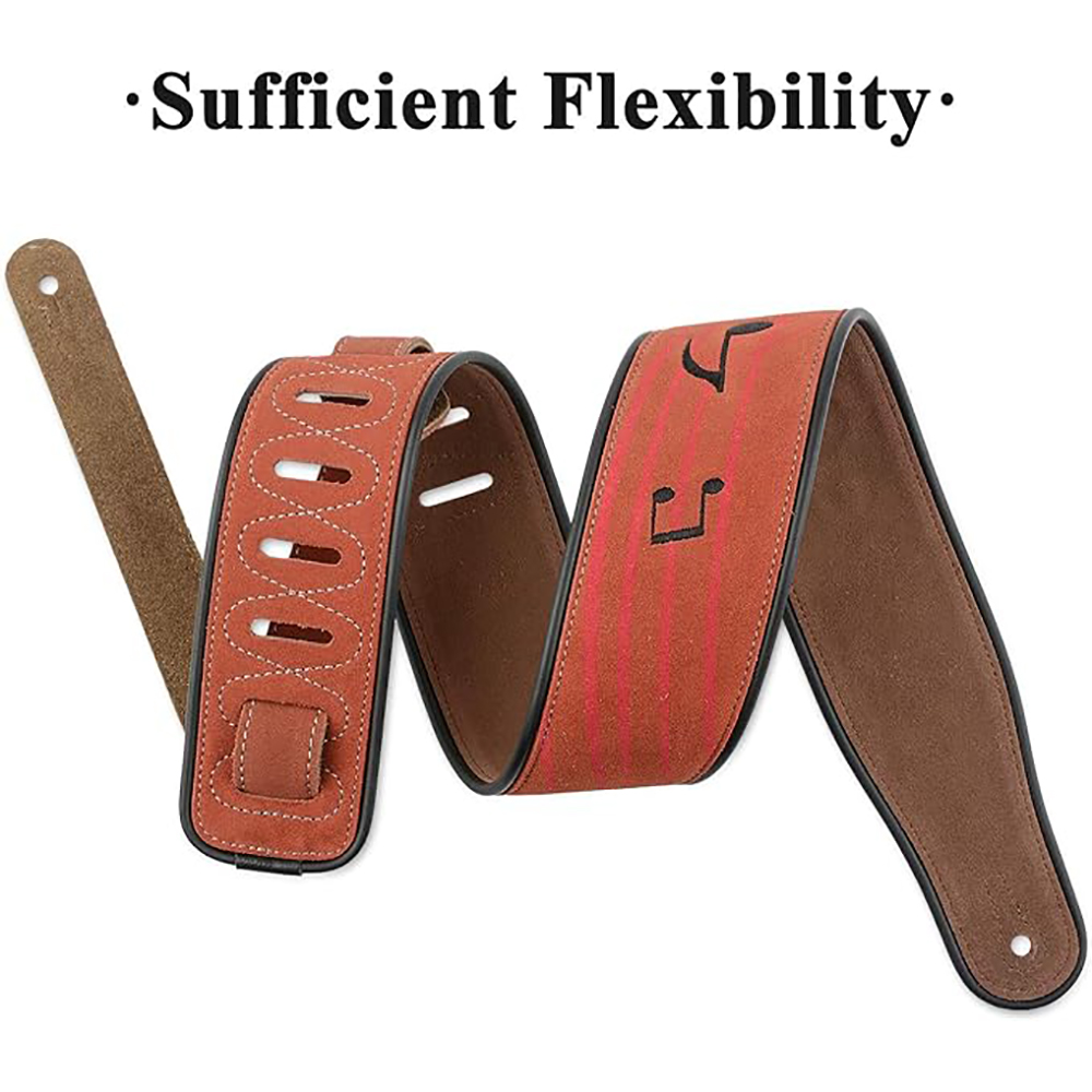 Durable Leather Guitar Strap,  - Acoustic Guitar Dreadnought avis et prix