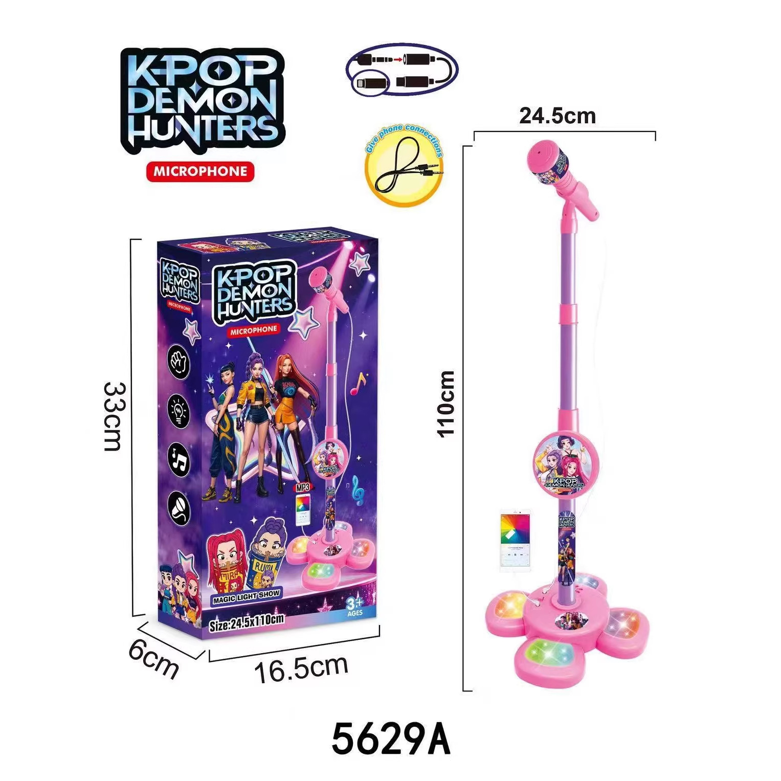 Kids Microphone with Stand, Ka - Musical Instrument Game avis et prix