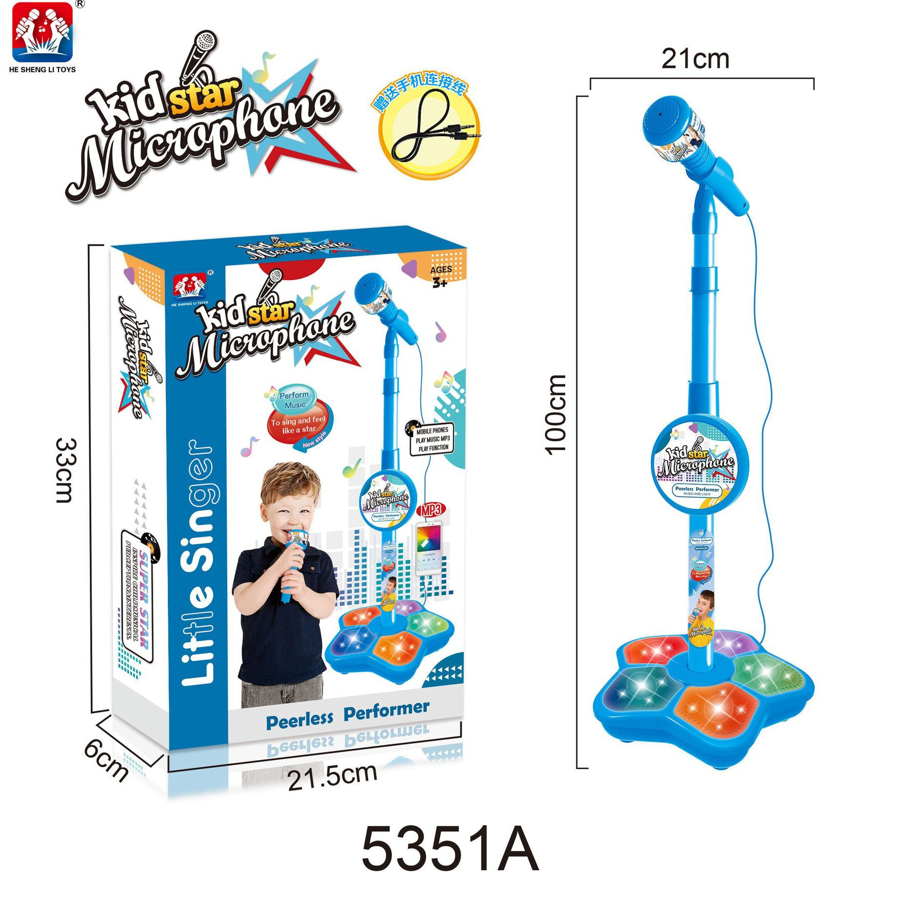 Kids Microphone with Stand, Ka - Musical Instrument Game avis et prix
