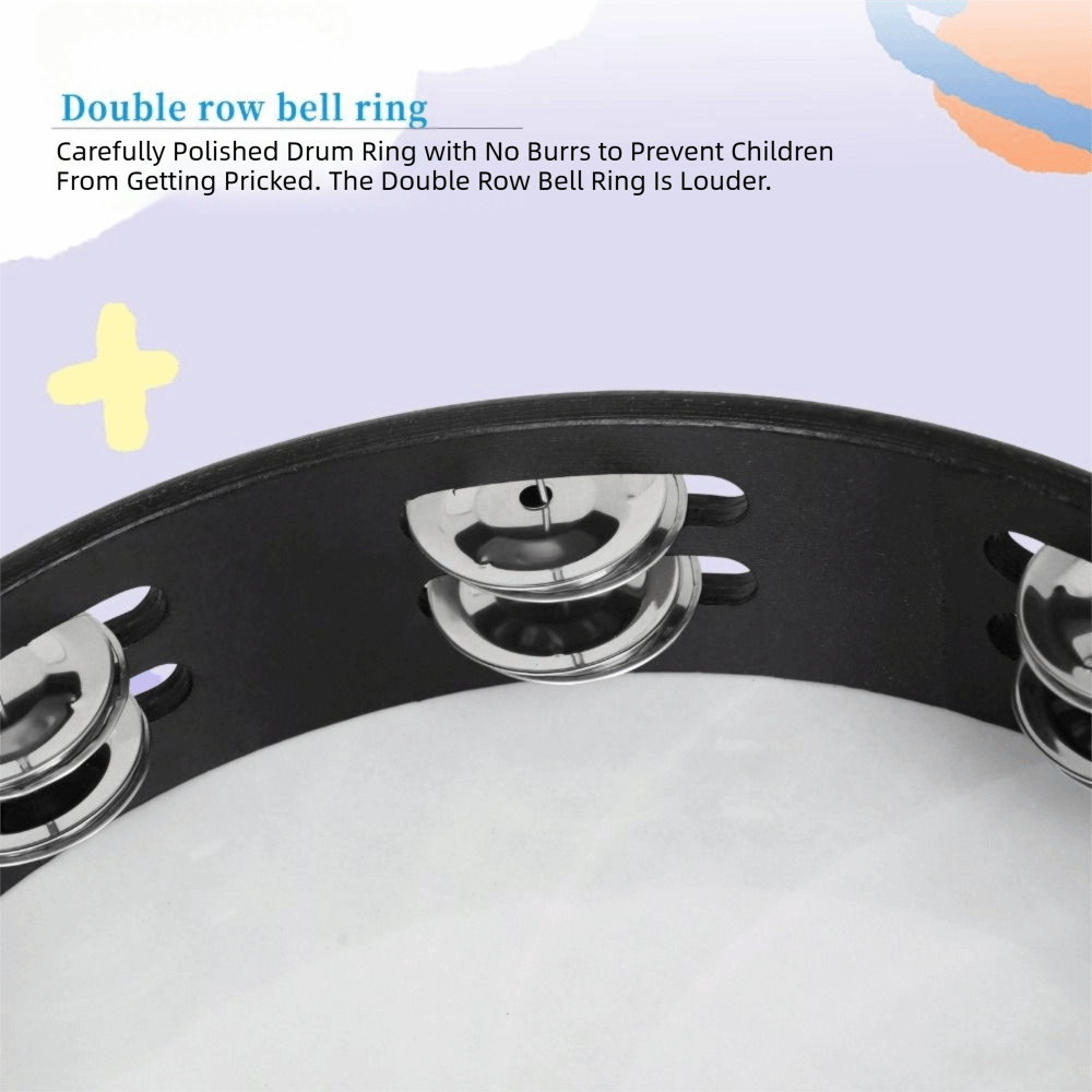 Double Row Jingles Hand Drum D - Musical Instrument Game avis et prix