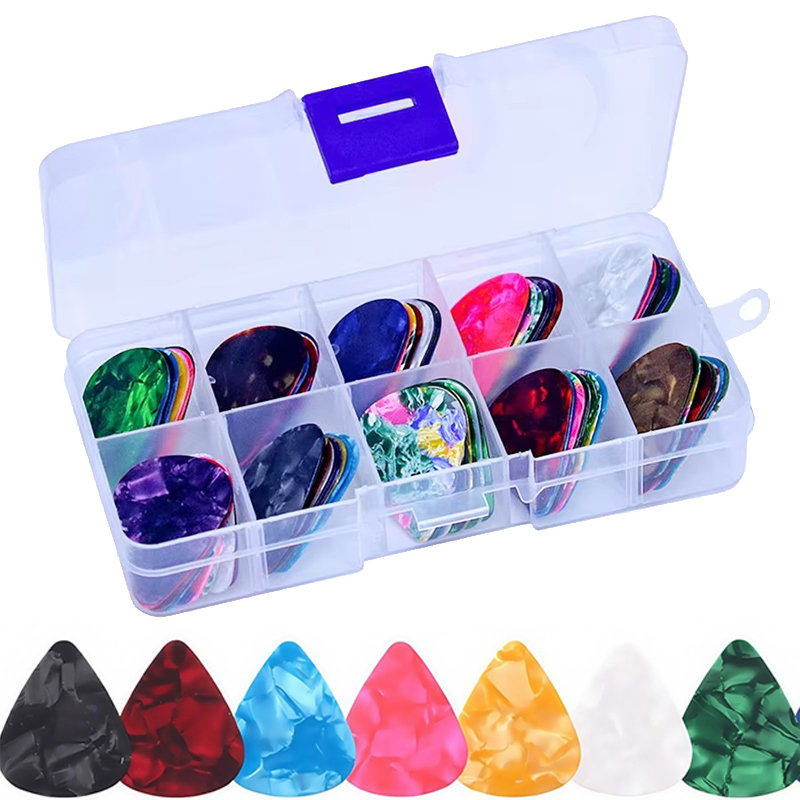 30/50pcs Celluloid Guitar Pick - Acoustic Guitar Dreadnought avis et prix