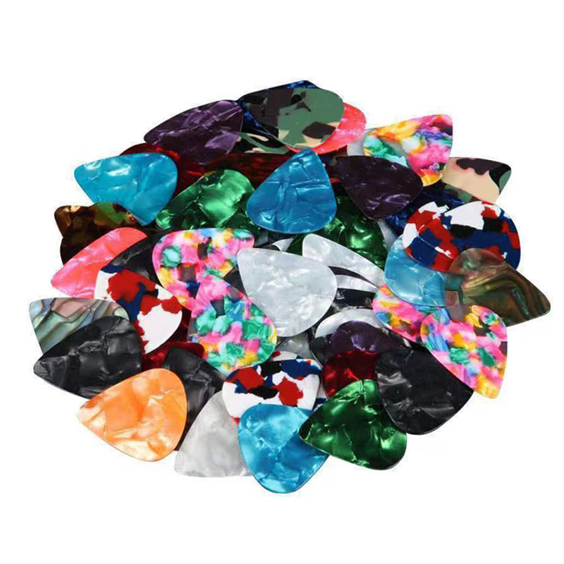 30/50pcs Celluloid Guitar Pick - Acoustic Guitar Dreadnought avis et prix