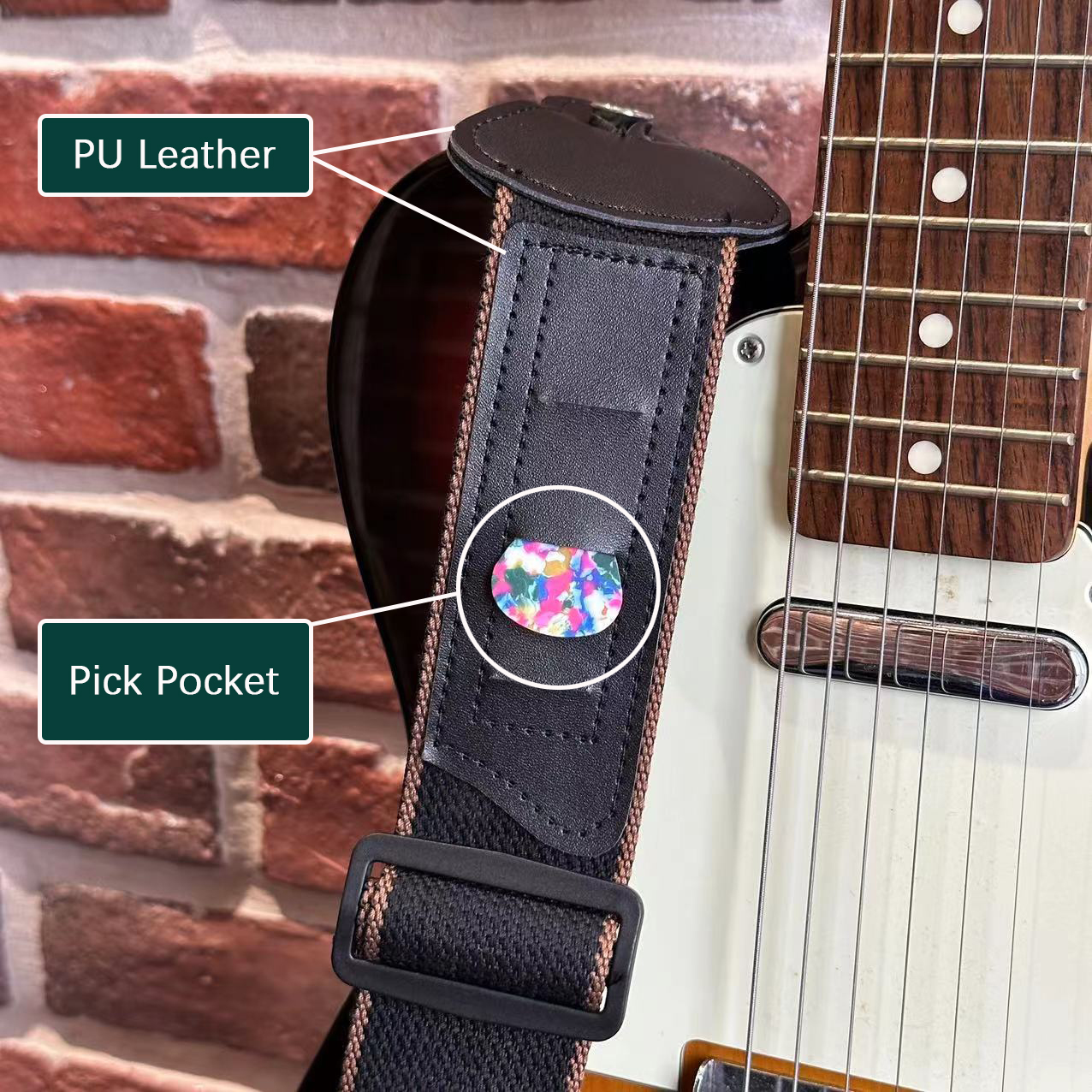 11Pcs Guitar Strap for Acousti - Acoustic Guitar Dreadnought avis et prix