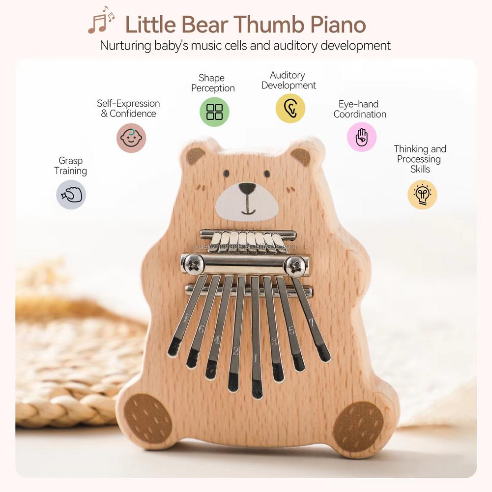 8 Key Mini Kalimba Portable Th - Musical Instrument Piano avis et prix
