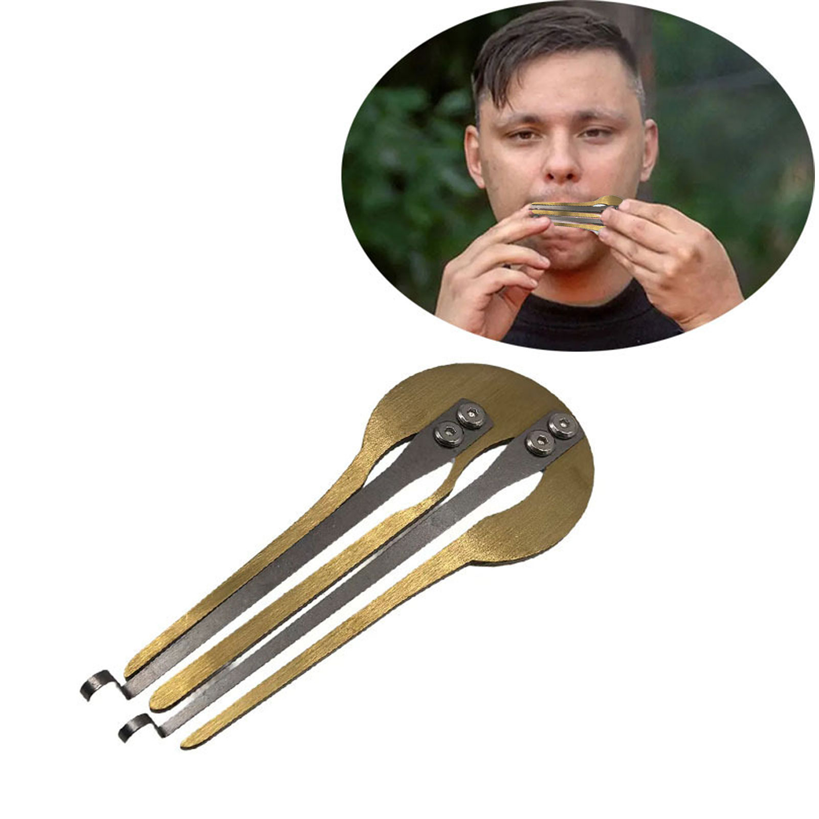 Jaw Harp Mouth Musical Instrum - Musical Instrument Reed avis et prix