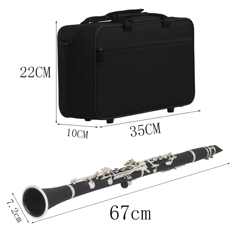 SLADE Bb Clarinet 17 Keys Bake - Musical Instrument Reed avis et prix