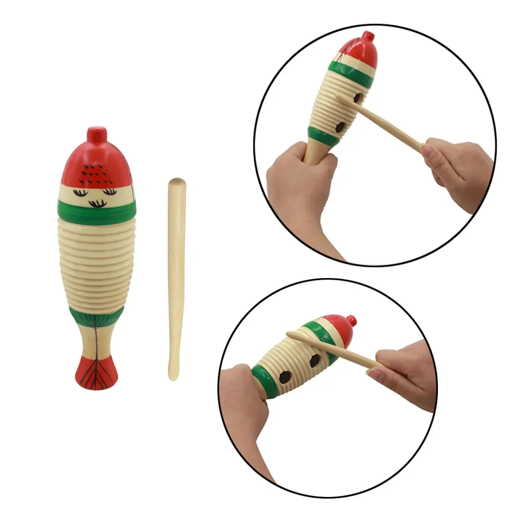 Wooden Fish Musical Toy Orff P - Musical Instrument Game avis et prix