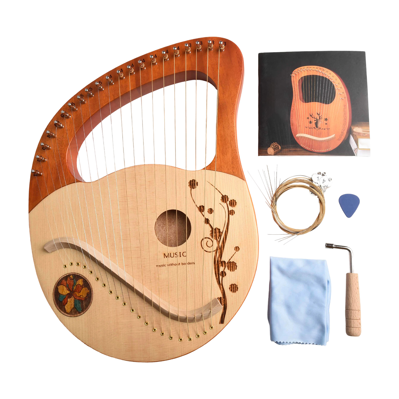 Music Instrument Lyre Lyre Lyr - Musical Instrument Brands avis et prix