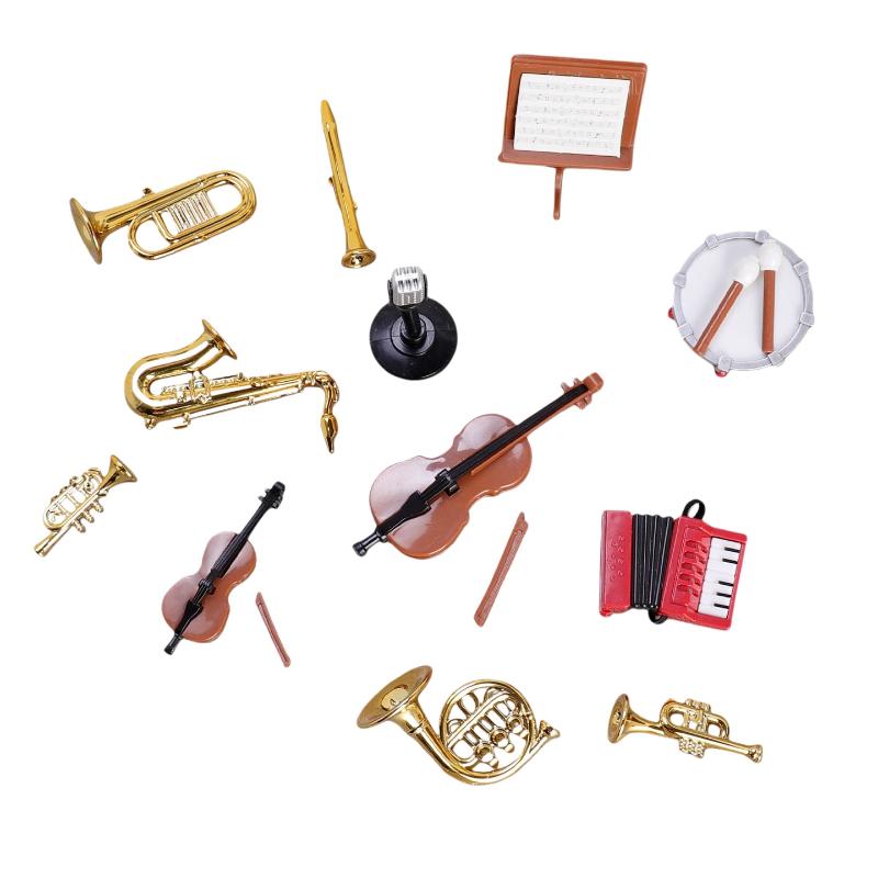 1Set Home Decor Toy 1:12 Dollh - Musical Instrument Game avis et prix
