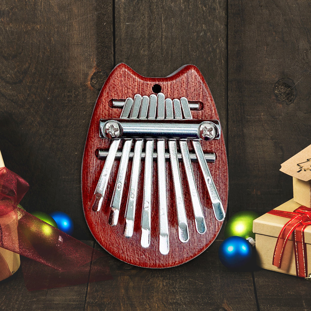 8 Keys Mini Kalimba Wooden Thu - Musical Instrument Piano avis et prix