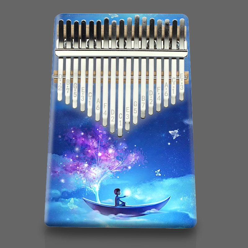 17-Tone Kalimba Color Thumb Pi - Musical Instrument Piano avis et prix