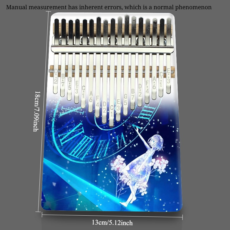 17-Tone Kalimba Color Thumb Pi - Musical Instrument Piano avis et prix