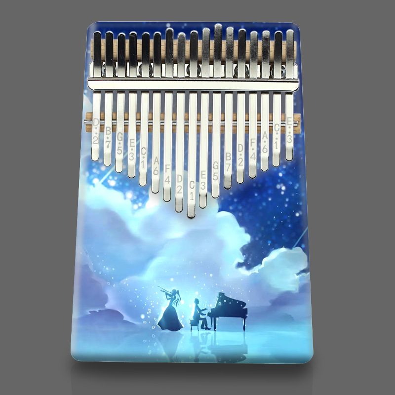 17-Tone Kalimba Color Thumb Pi - Musical Instrument Piano avis et prix