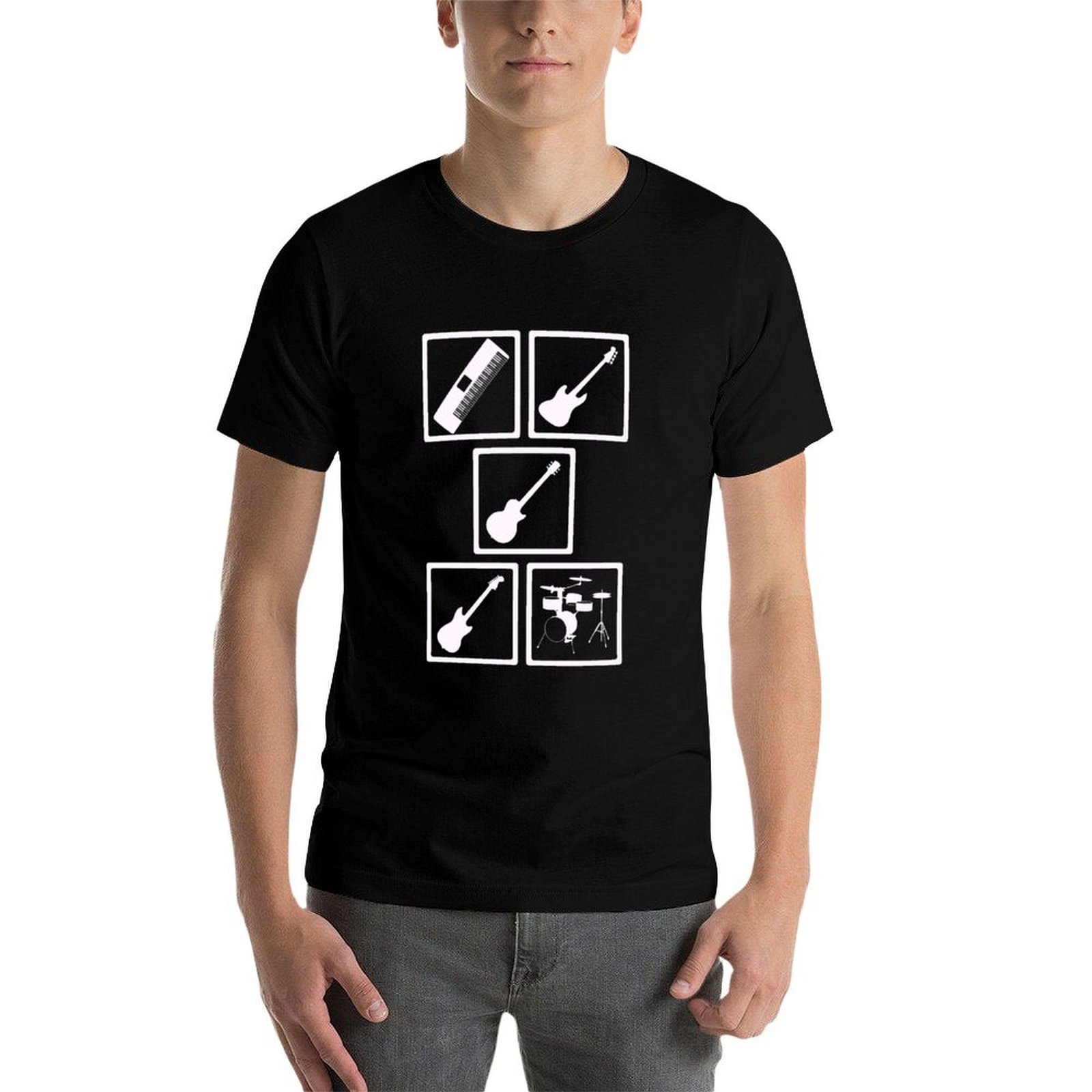 Music Instruments Shirt T-Shir - Musical Instrument Brands avis et prix