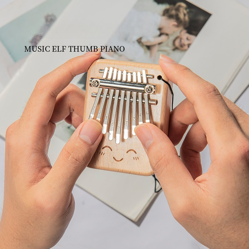 Solid Wood 9-tone Mini Thumb P - Musical Instrument Piano avis et prix