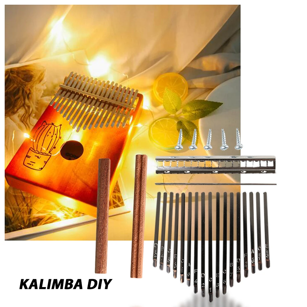 DIY 17 Tone Kalimba Keys Tines - Musical Instrument Piano avis et prix
