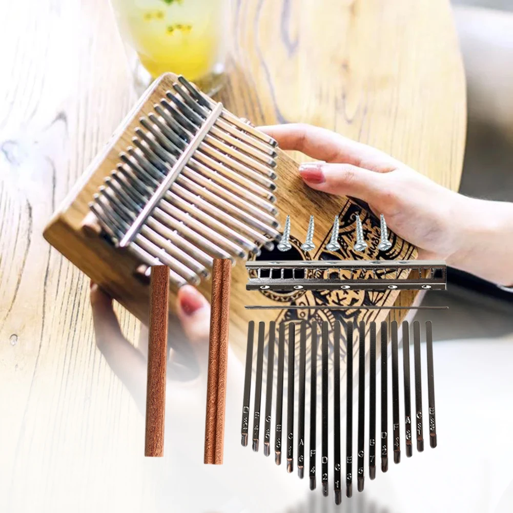 DIY 17 Tone Kalimba Keys Tines - Musical Instrument Piano avis et prix