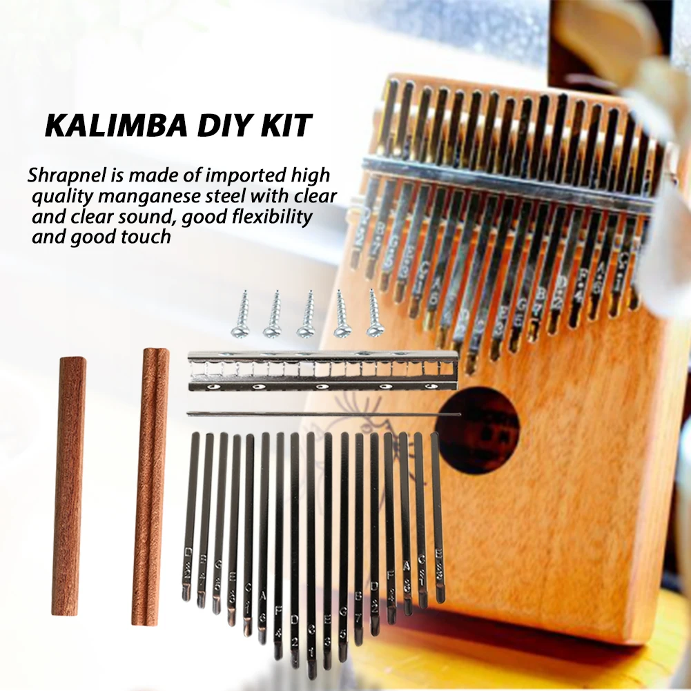DIY 17 Tone Kalimba Keys Tines - Musical Instrument Piano avis et prix