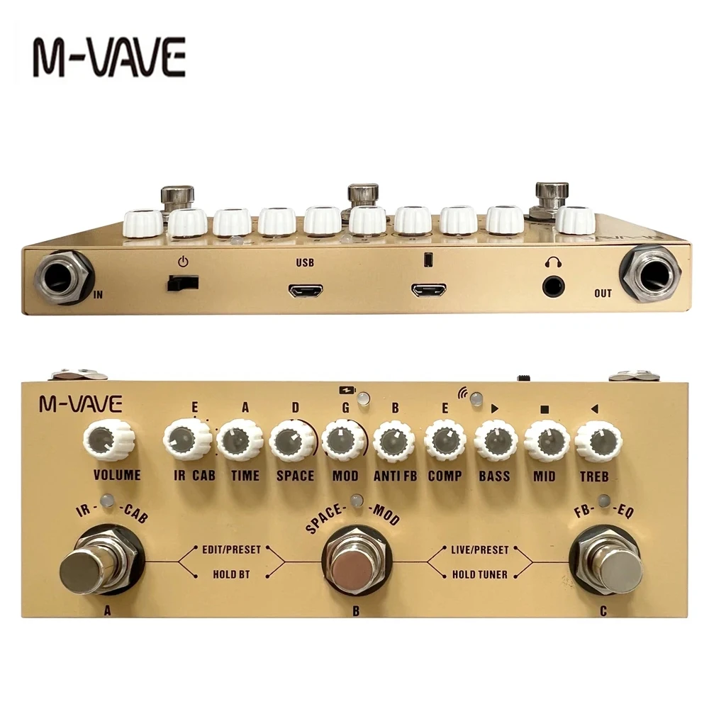 M-vave Cube BABY Rechargeable  - Acoustic Guitar Dreadnought avis et prix