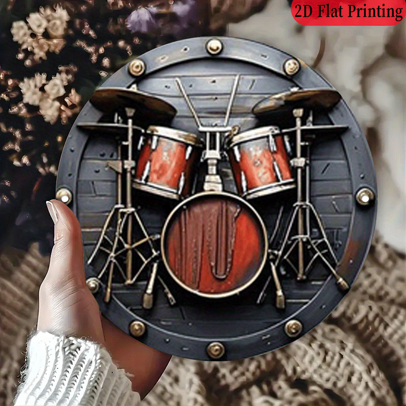 2D Flat, 1pc, 20.32x20.32 cm 2 - Musical Instrument Sign avis et prix
