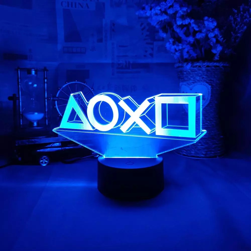 Colorful Game Icon Lamp for PS - Musical Instrument Sign avis et prix