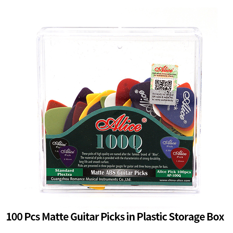 Alice Guitar Picks 100pcs Matt - Acoustic Guitar Dreadnought avis et prix
