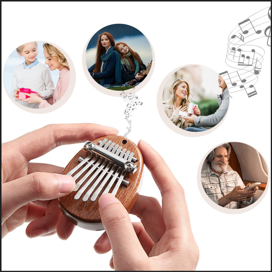 Mini Kalimba 8 Key Thumb Piano - Musical Instrument Piano avis et prix