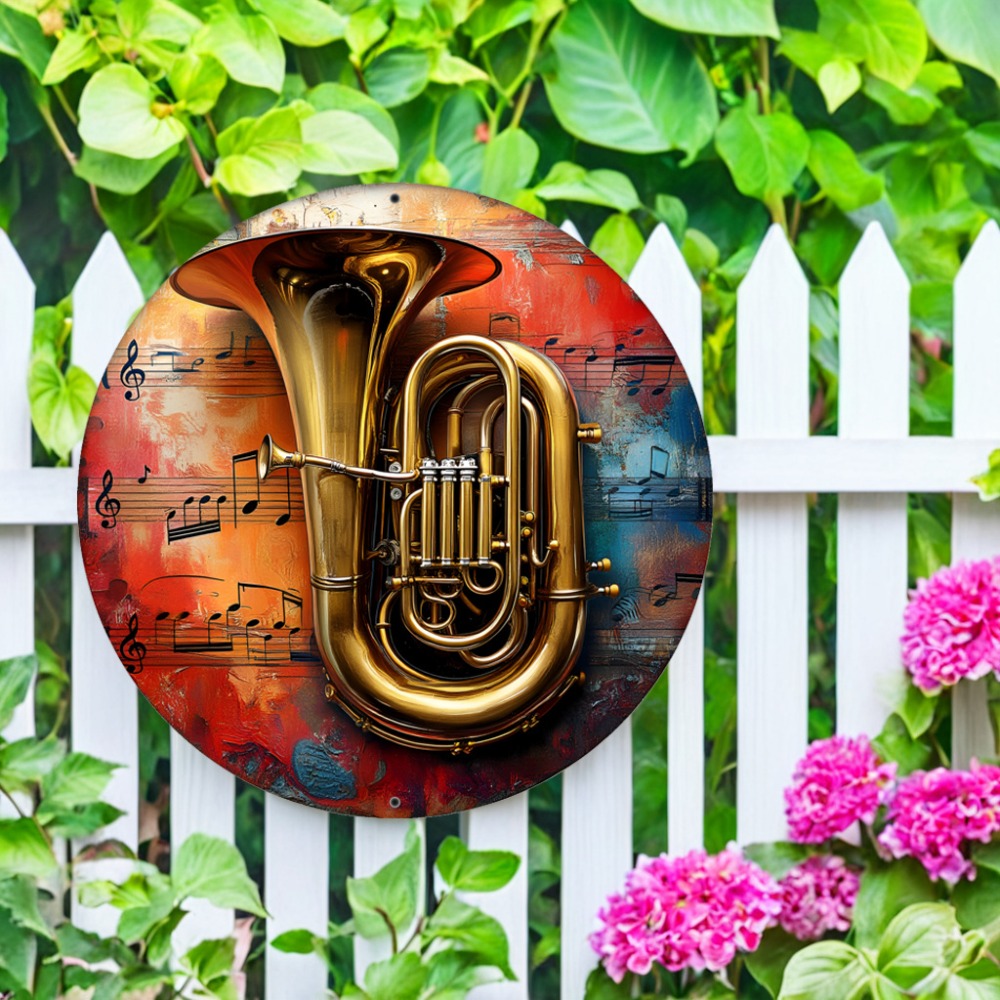 Tin Sign - Vintage Durable Met - Musical Instrument Sign avis et prix