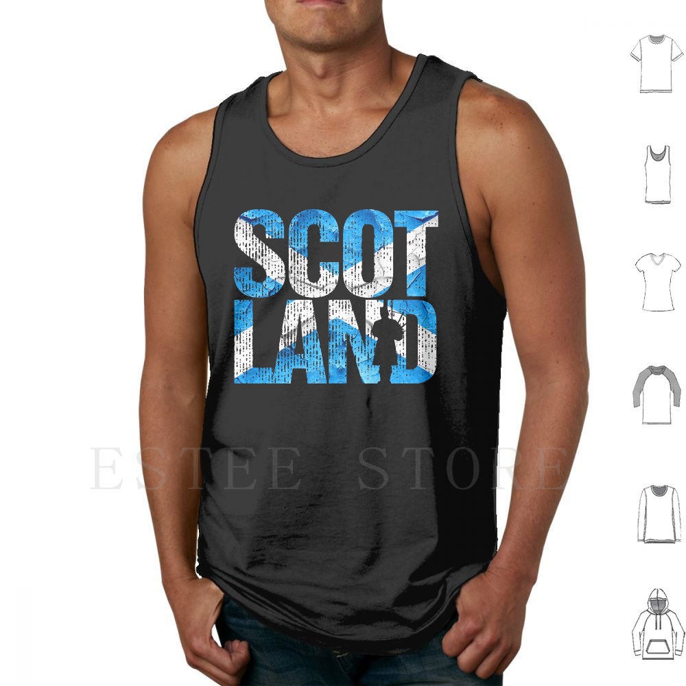 Scotland Pride Tank Tops Vest  - Musical Instrument Of Scotland avis et prix